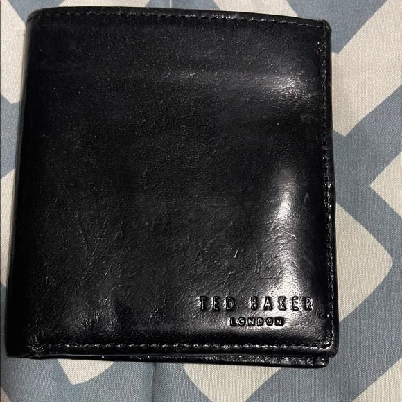Ted Baker Black Leather Wallet - Picture 3 of 5